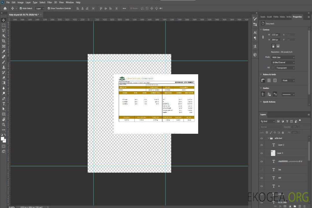 Modèle de fiche de paie entièrement modifiable pour une entreprise éducative aux formats Word et Excel template Modèle de fiche de paie entièrement modifiable pour une entreprise éducative aux formats Word et Excel template